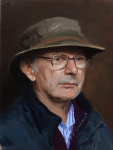 portrait painting of Martin Acmes