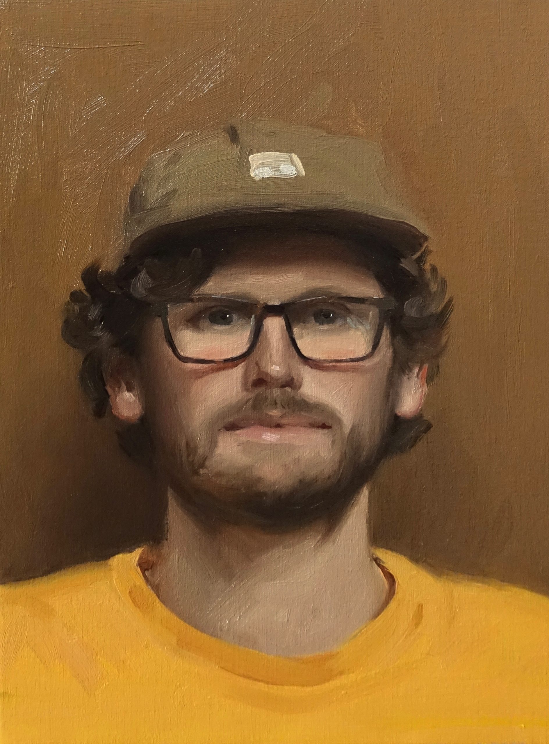 a portrait painting of Paul L Ferguson