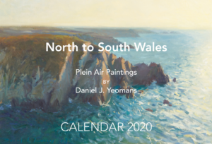 Calendar of Welsh landscape paintings by Daniel J Yeomans