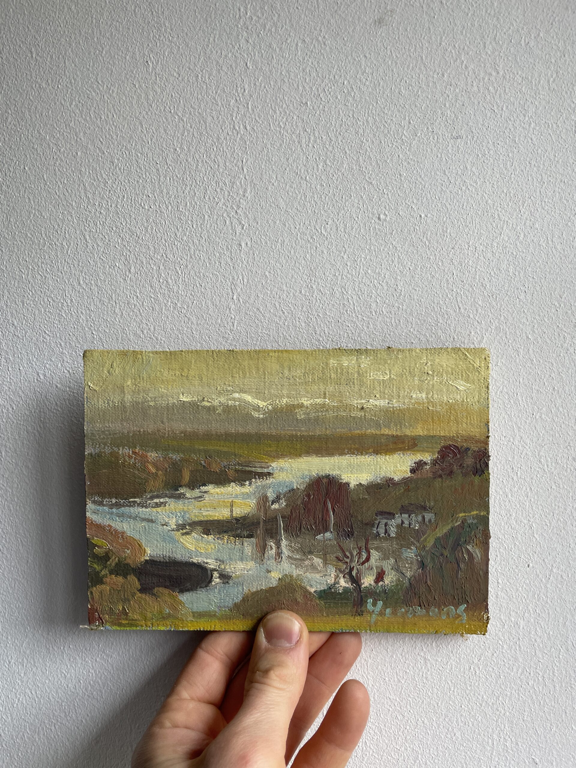 painting of the afternoon light. Saltash